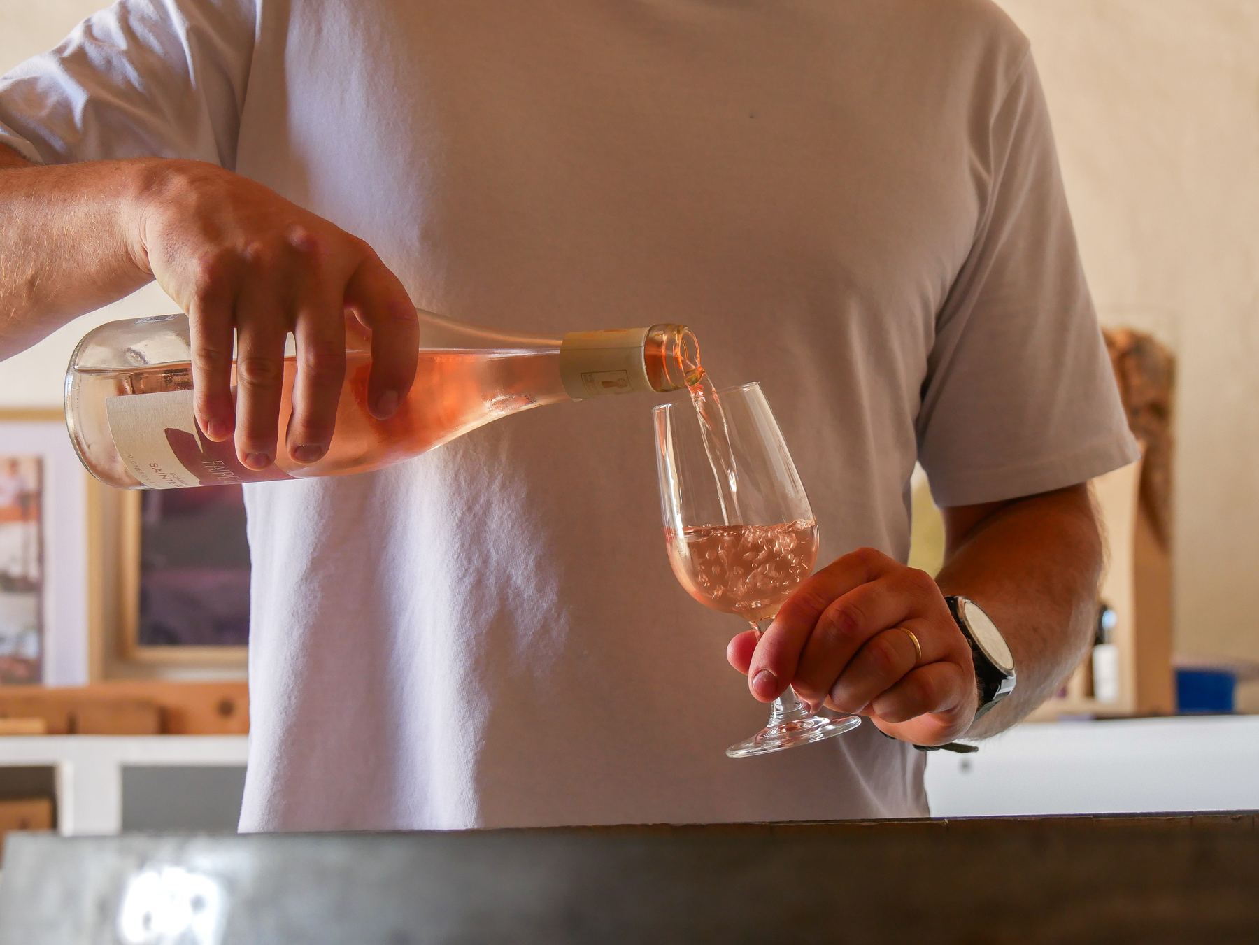 Service du rosé